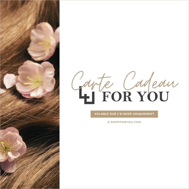 La carte cadeau-eshop du salon For You de Bourgoin Jallieu, est valable exclusivement sur la boutique en ligne.