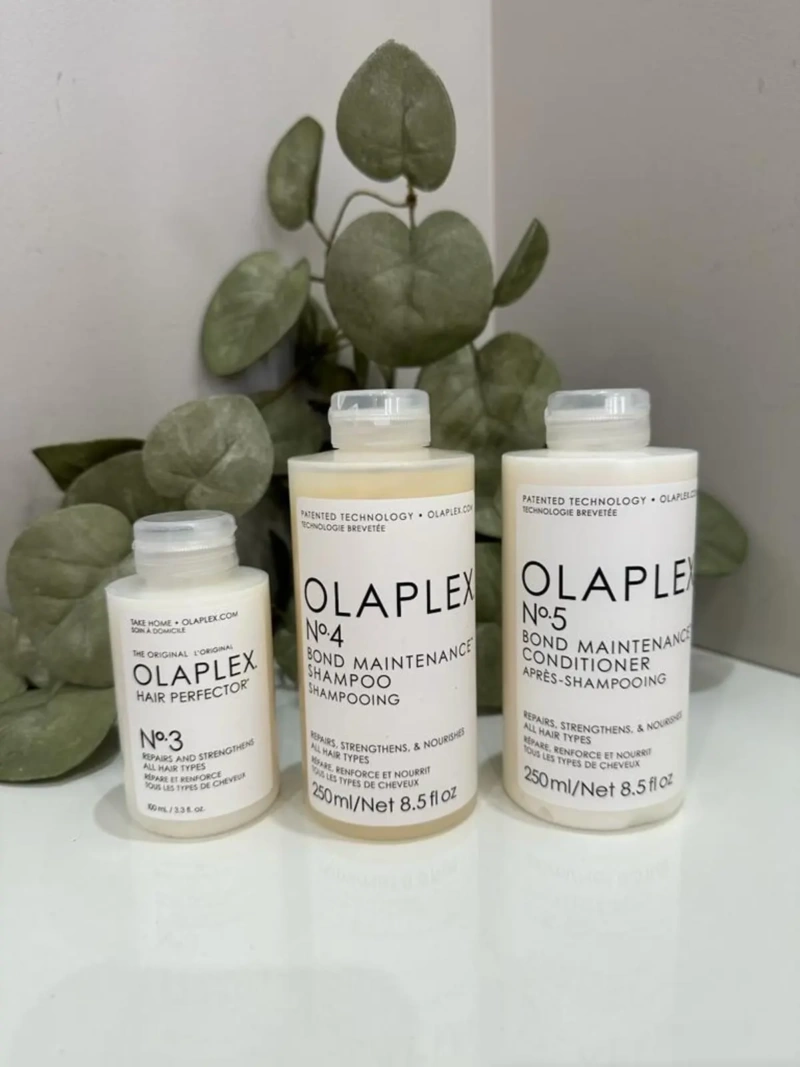 OLAPLEX N°3-N°4-N°5 le trio idéal pour commencer avec la marque