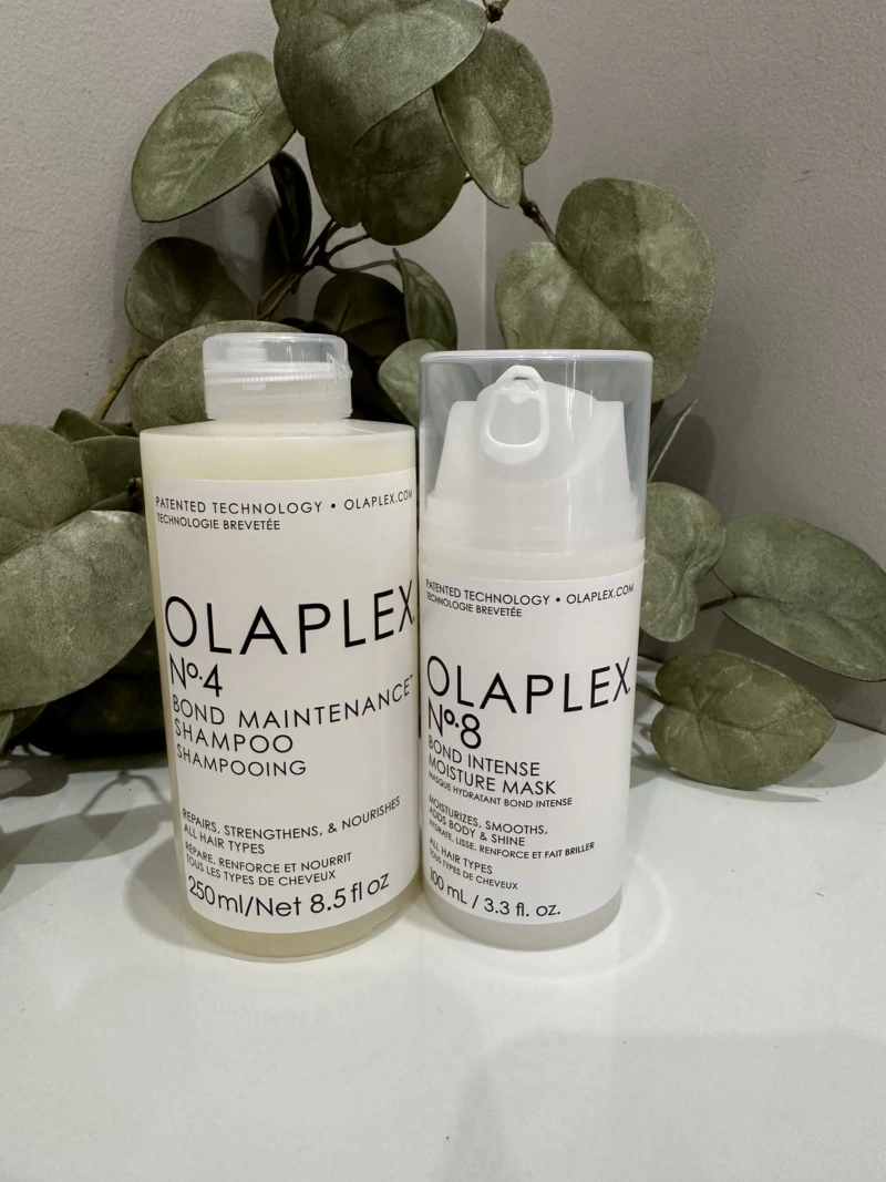 OLAPLEX N°4 et N°8 le fabuleux duo nettoyant et réparateur