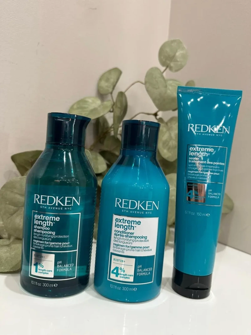 La Routine Fortifiante Extreme Length de Redken, sublime et renforce les cheveux longs.