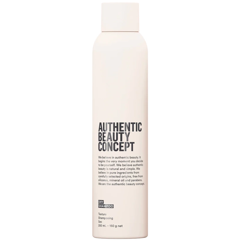 Le shampoing sec authentic beauty concept est le meilleur allié des cheveux à tendance grasses et des coiffures en manque de volume.