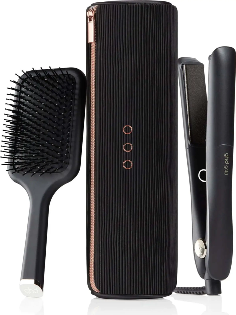 Le Coffret D'Exception GHD Lisseur Gold permet d'obtenir des brushings parfaits.