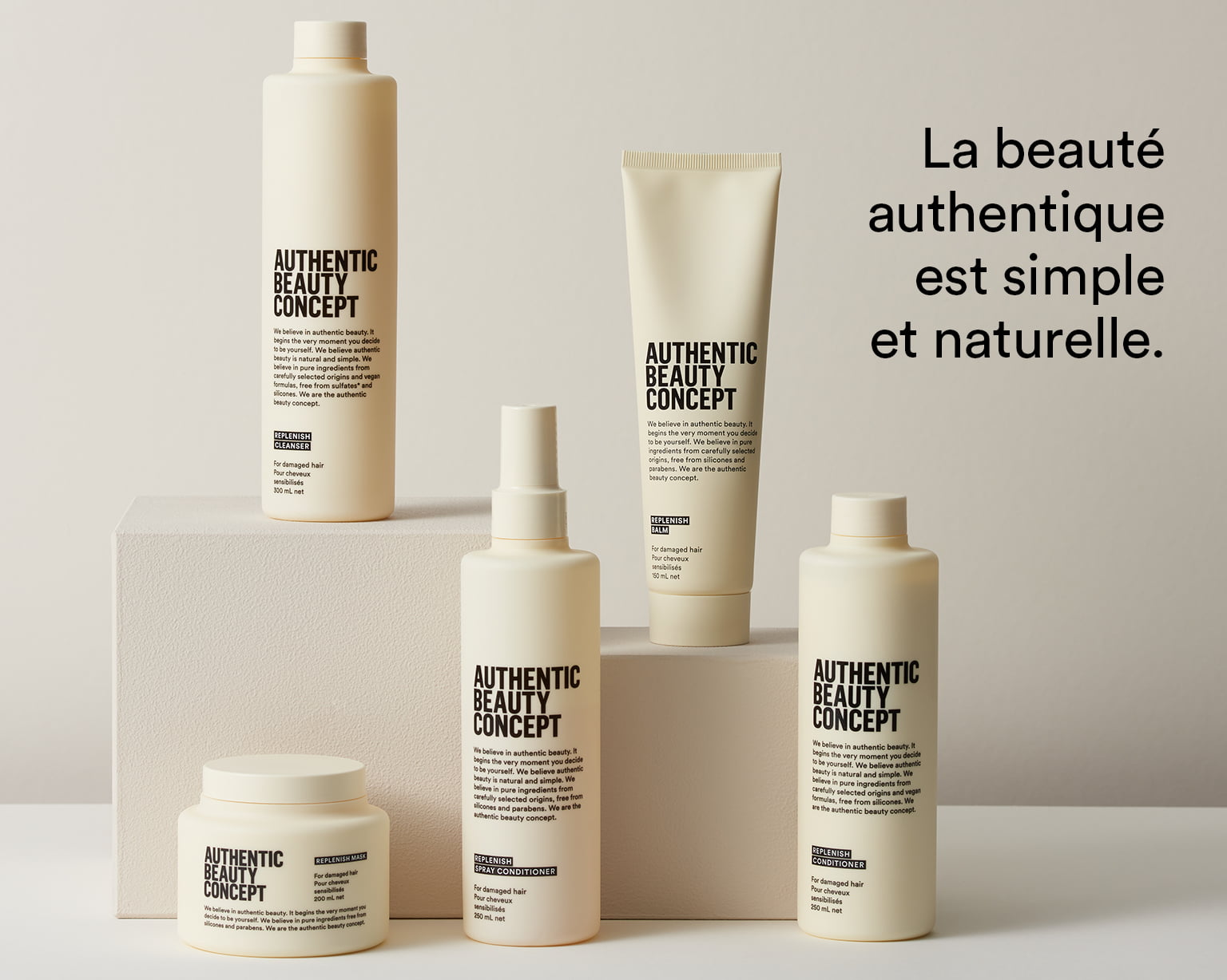 Authentic Beauty Concept : l'essence beauté naturelle sur e-shopforyou.com